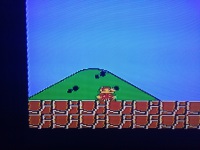 Мерцания, полосы на новодельной Dendy Junior 180115-1