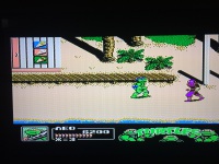 Мерцания, полосы на новодельной Dendy Junior 180119-3