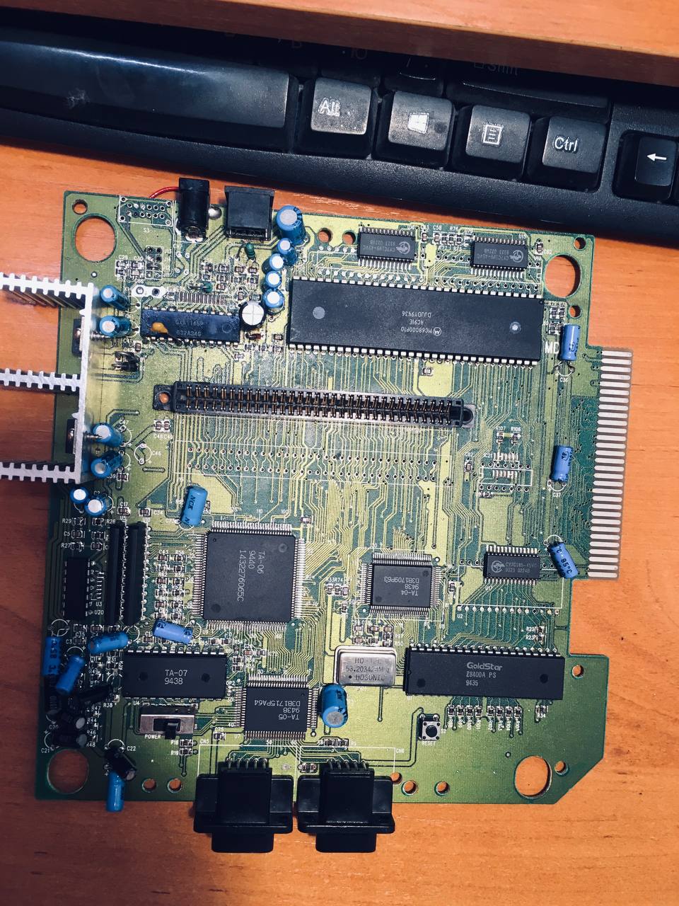 Черно-белое изображение после замены кодера плата MD-6 на TA-06 285042-0