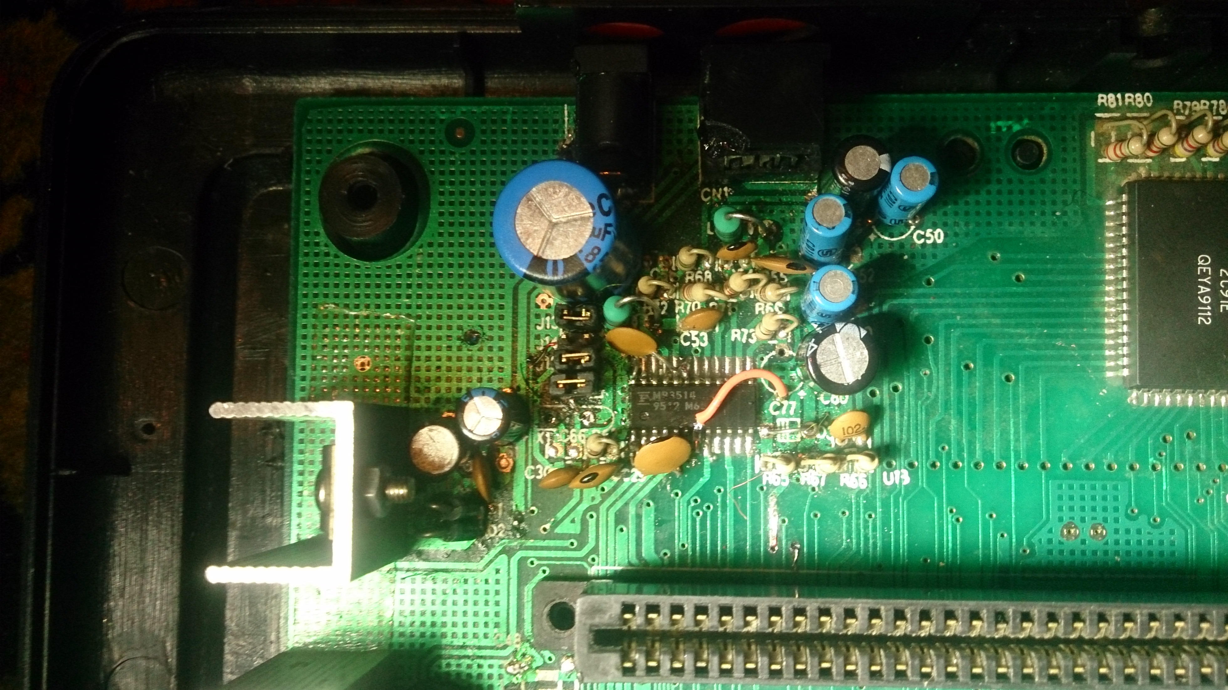 NTSC на клоне Mega drive