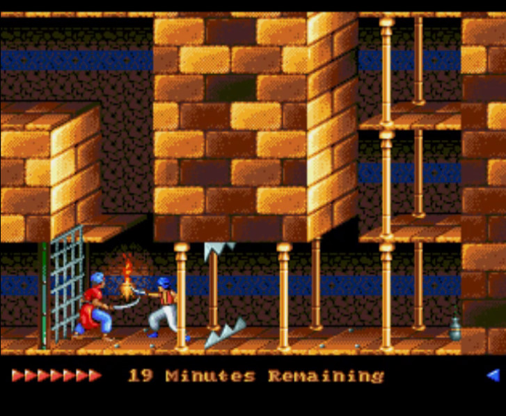 Prince of Persia - Evil DoppelgangeR(Hack) Sega Mega Drive