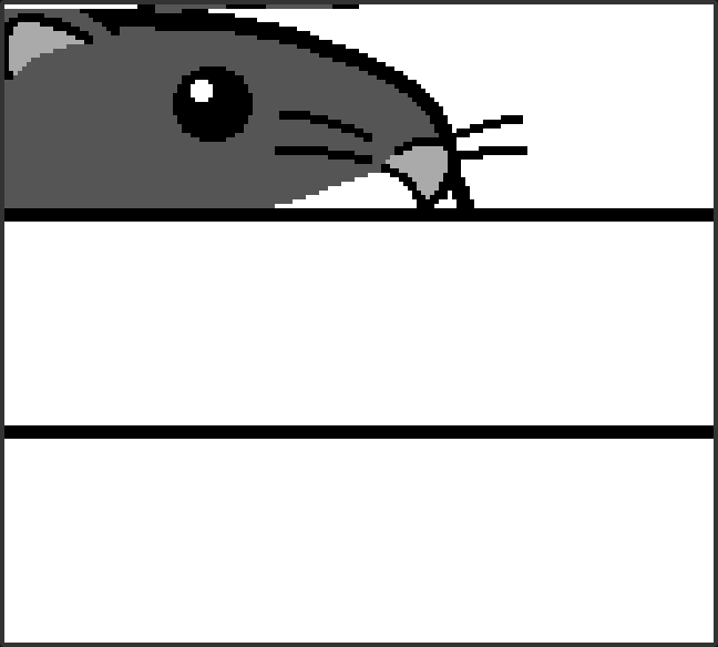 Как должно быть на оригинальной консоли Game Boy?